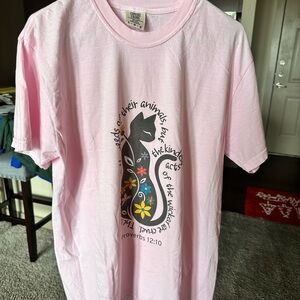 Comfort Colors Light Pink Tee